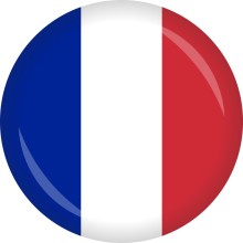 Button-Flagge-Frankreich